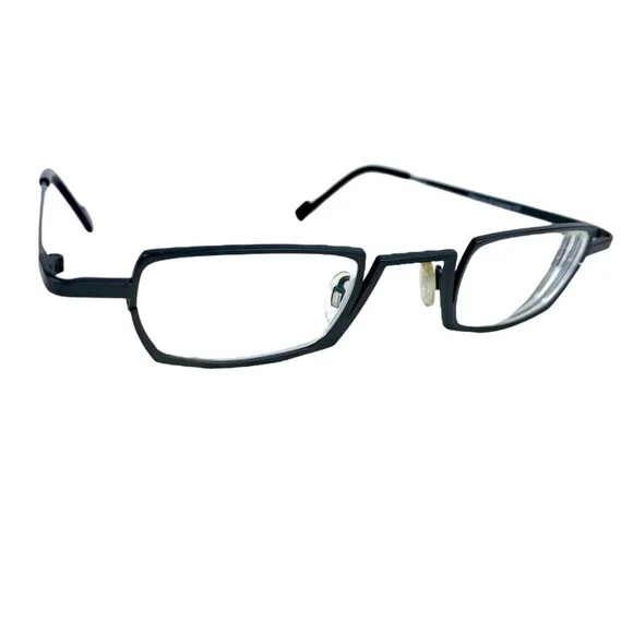 Vintage Theo Belgium Glasses Spectacles XXP 98 Metal Frame M Brown Burned Shadow